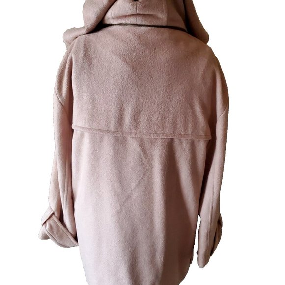 Cynthia Steffe Beige/Tan Wool Hooded Peacoat S - Picture 5 of 13